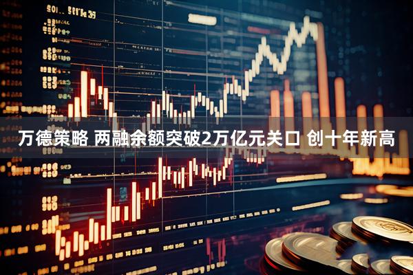 万德策略 两融余额突破2万亿元关口 创十年新高